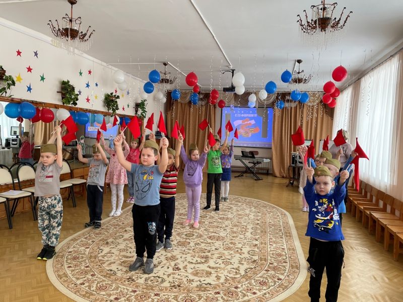 День Защитника Отечества или 23 февраля в детском саду — праздник особый
